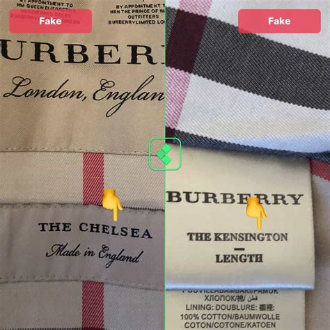 how to tell a real burberry trench coat